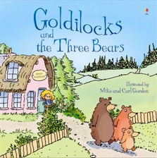 GOLDILOCKS AND THE THREE BEARS - Usborne Picture Book **N/E