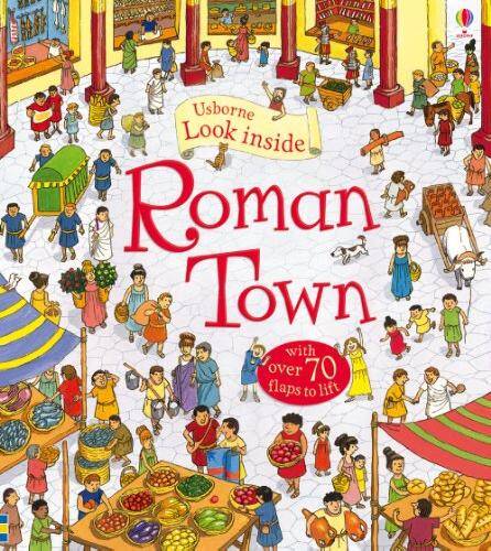 ROMAN TOWN - Usborne Look Inside  **New Edition**