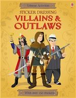 VILLIANS-AND-OUTLAWS--Usborne-Sticker-Dressing--O-P-