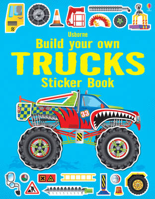 BUILD YOUR OWN TRUCK STICKER BOOK - Usborne
