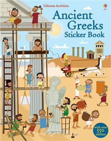 ANCIENT GREEKS STICKER BOOK - Usborne