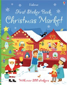 CHRISTMAS MARKET - Usborne First Sticker Book