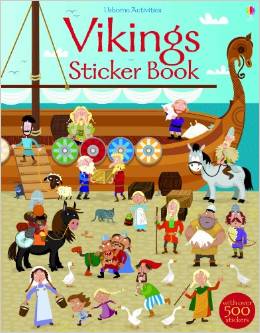 VIKINGS STICKER BOOK - Usborne
