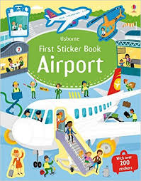 AIRPORT---Usborne-First-Sticker-Book----New-Edition--