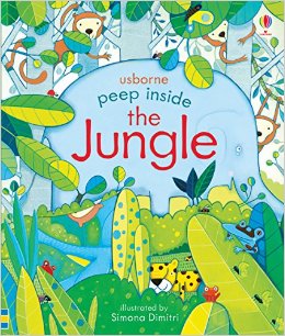 JUNGLE,THE - Usborne Peep Inside