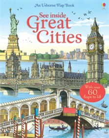 SEE INSIDE GREAT CITIES - Usborne Flap Books