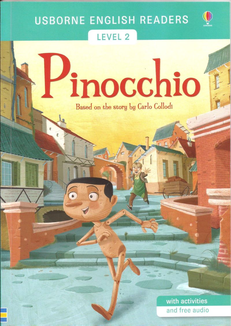 PINOCCHIO---Usborne-English-Readers-Level-2