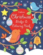 CHRISTMAS - Usborne Sticker & Colouring Book