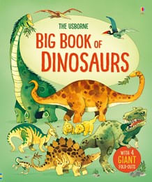 BIG BOOK OF BIG DINOSAURS - Usborne  **New Edition**