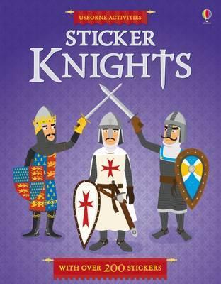 KNIGHTS - Usborne Activities Sticker Book**New Edition**