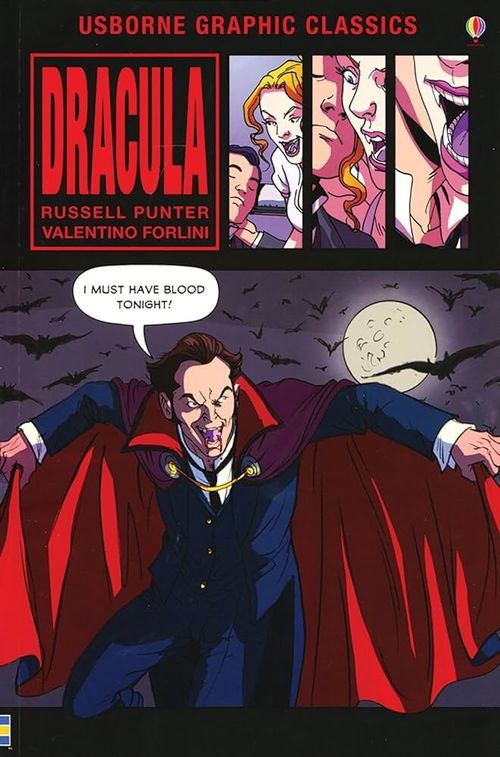 DRACULA -  Usborne Graphic Classics O/P