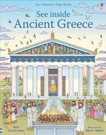 SEE INSIDE ANCIENT GREECE - Usborne Flap Books