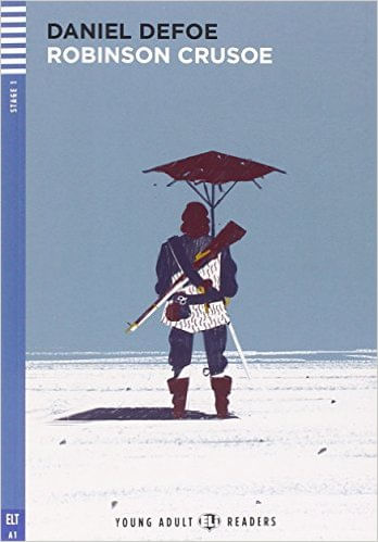 ROBINSON CRUSOE with Audio CD - Young Adult HUB Stage 1