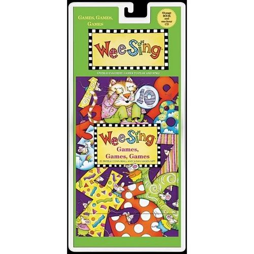 WEE SING GAMES GAMES GAMES w/CD