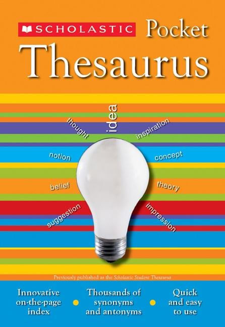 POCKET THESAURUS - Scholastic