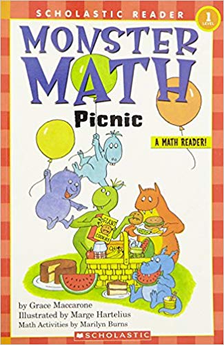 MONSTER MATH PICNIC - Scholastic Reader Level 1 #