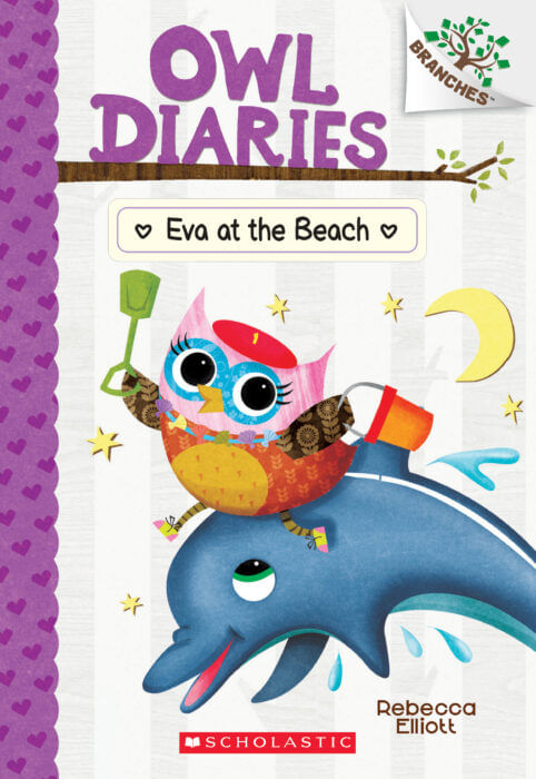 EVA AT THE BEACH – Owl Diaries