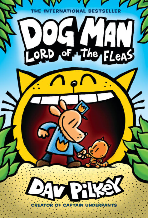 DOG MAN 5 : LORD OF THE FLEAS - Scholastic *HB*