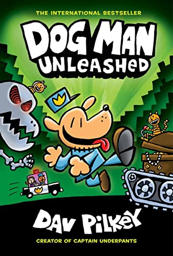 DOG-MAN-2--UNLEASHED---Scholastic--New-Edition-