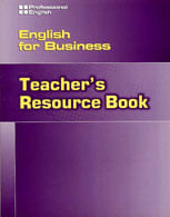 ENGLISH FOR BUSINESS - TEACHER`S