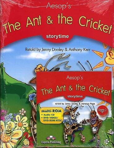 ANT AND THE CRICKET_  BOOK & MultiROM NTSC - Storytime2
