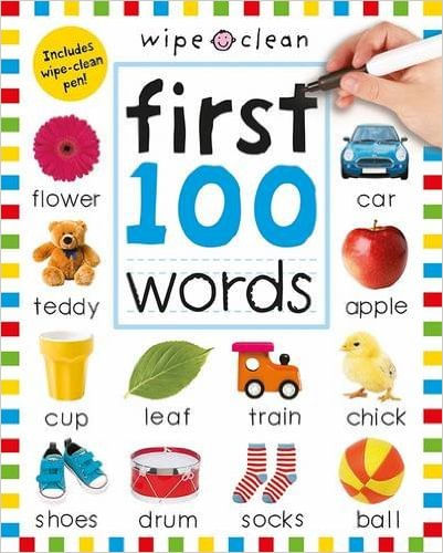FIRST 100 WORDS - Wipe Clean