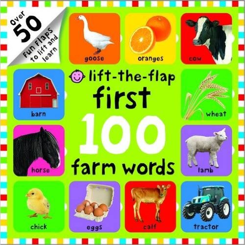 FIRST 100 FARM WORDS - Lift-the-flap