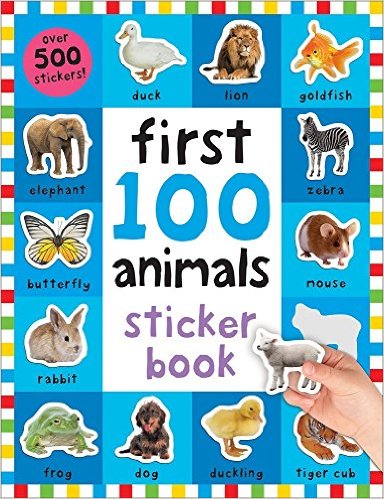 FIRST 100 ANIMALS - Sticker Book