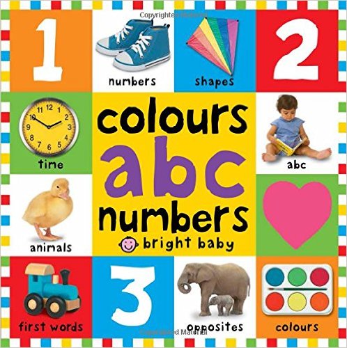 COLOURS ABC NUMBERS - Bright Baby