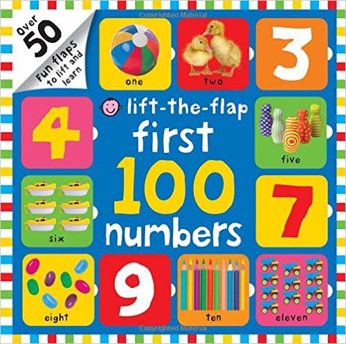FIRST 100 NUMBERS - Lift-the-Flap