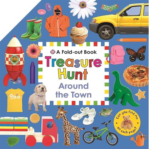 AROUND THE TOWN - A Fold-out Treasure Hunt