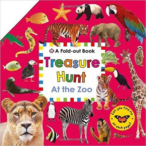 AT THE ZOO - A Fold-out Treasure Hunt