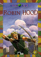 ROBIN HOOD with CD - Black Cat / Green Apple B1