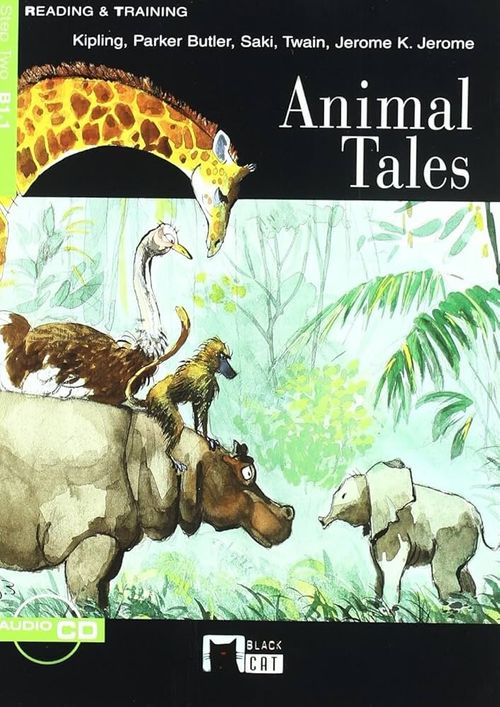 ANIMAL TALES with Audio CD - Black Cat Reading & Training