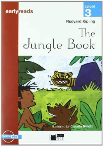 JUNGLE BOOK, THE with Audio CD - Black Cat Earlyreads Level 3