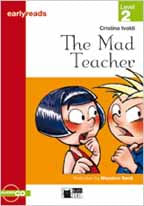 MAD TEACHER, THE with Audio CD - Black Cat Earlyreads *New Ed