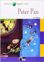 PETER PAN with Audio CD - Black Cat / Green Apple  A1