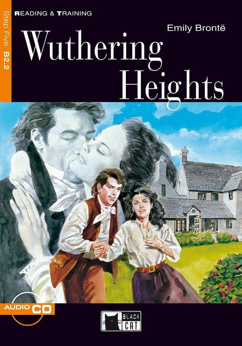 WUTHERING HEIGHTS w/CD - Black Cat Read & Training B2-C1