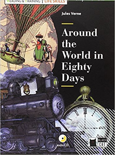 AROUND THE WORLD IN EIGHTY DAYS w/CD - Reading & Training