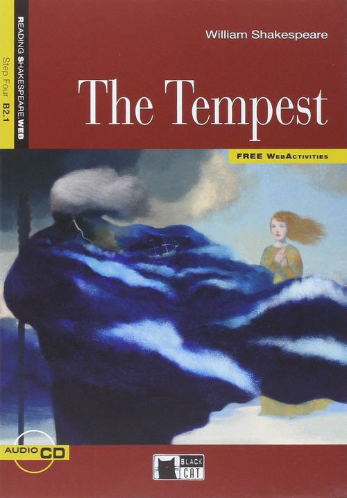TEMPEST, THE with Audio CD - Black Cat / Reading & Training