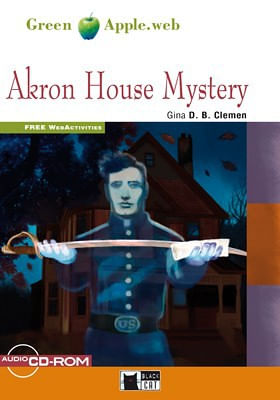 AKRON HOUSE MYSTERY with CD - Black Cat/Green Apple A2