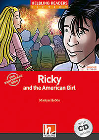RICKY---THE-AMERICAN-GIRL-with-Audio-CD---Helbling-Red-Series-Level-3