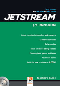 JETSTREAM PRE INTERMEDIATE -TEACHER`S + E-Zone  w/ Audio Cd