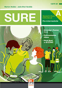 SURE PRE-INTERMEDIATE -  ST'S & WB Combo Split A + E-Zone