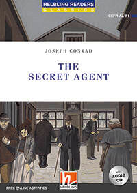 SECRET AGENT, THE with Audio CD - Helbling Blue Series Level 4