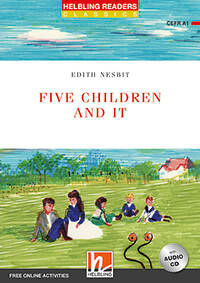 FIVE CHILDREN AND IT with Audio CD - Helbling Red Series Level 1  *N/E*