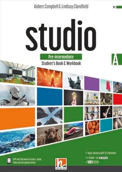 STUDIO PRE-INTERMEDIATE -  ST'S & WB Combo Split A + E-Zone