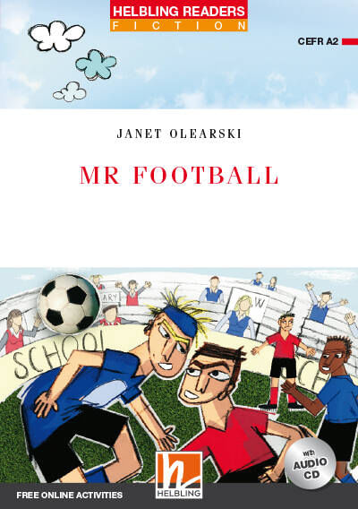 MR FOOTBALL with Audio CD - Helbling Red Series Level 3 *New Edition*