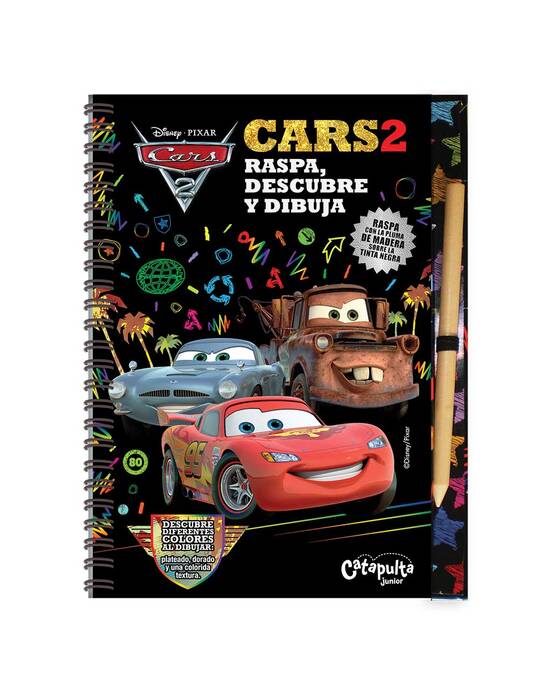 CARS-2--RASPA-DESCUBRE-Y-DIBUJA---Catapulta