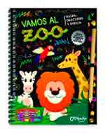 VAMOS AL ZOO : RASPA, DESCUBRE Y DIBUJA - Catapulta